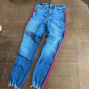 Abercrombie Jeans With Hem Detail